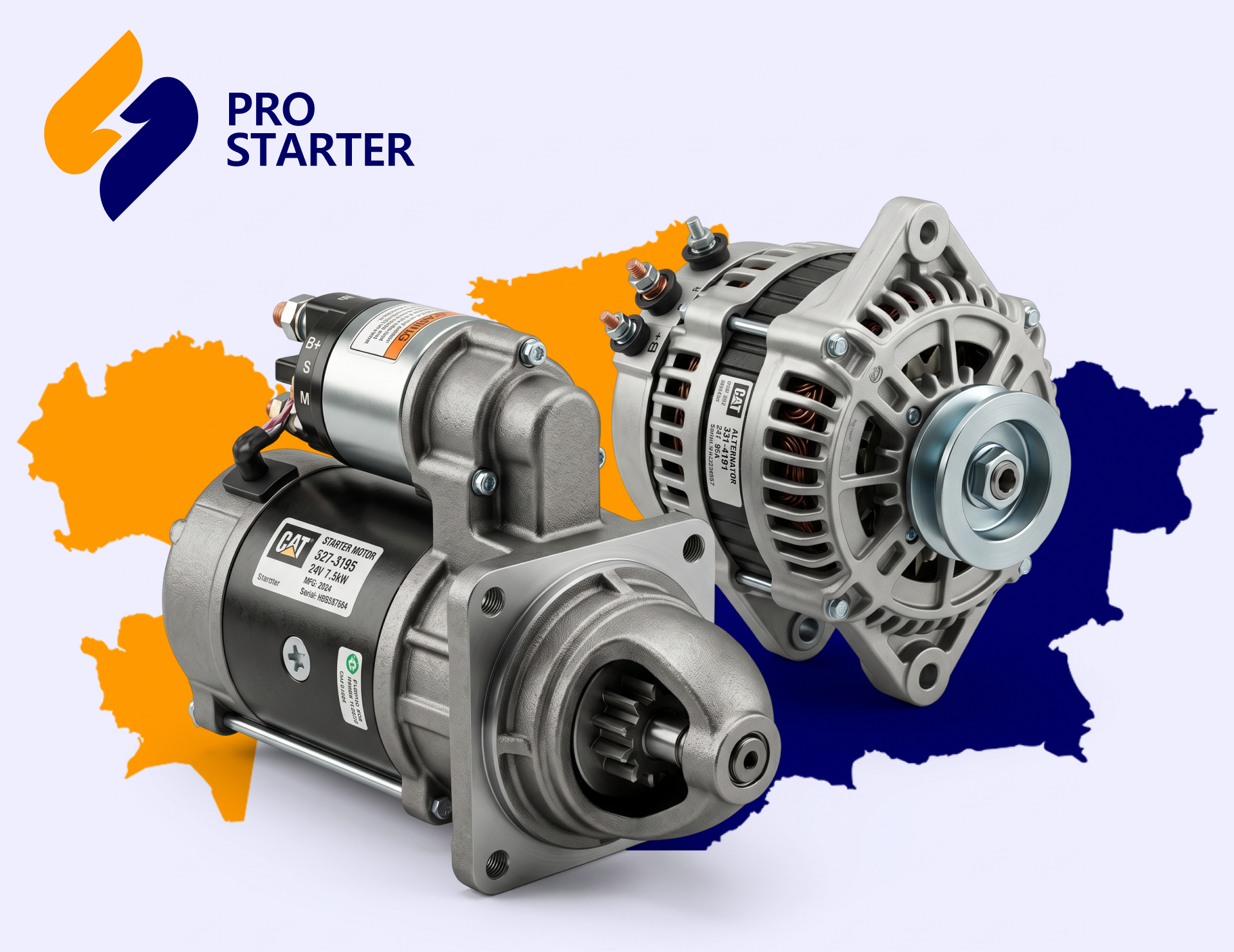 PRO STARTER – стартеры и генераторы для спецтехники с доставкой по Казахстану