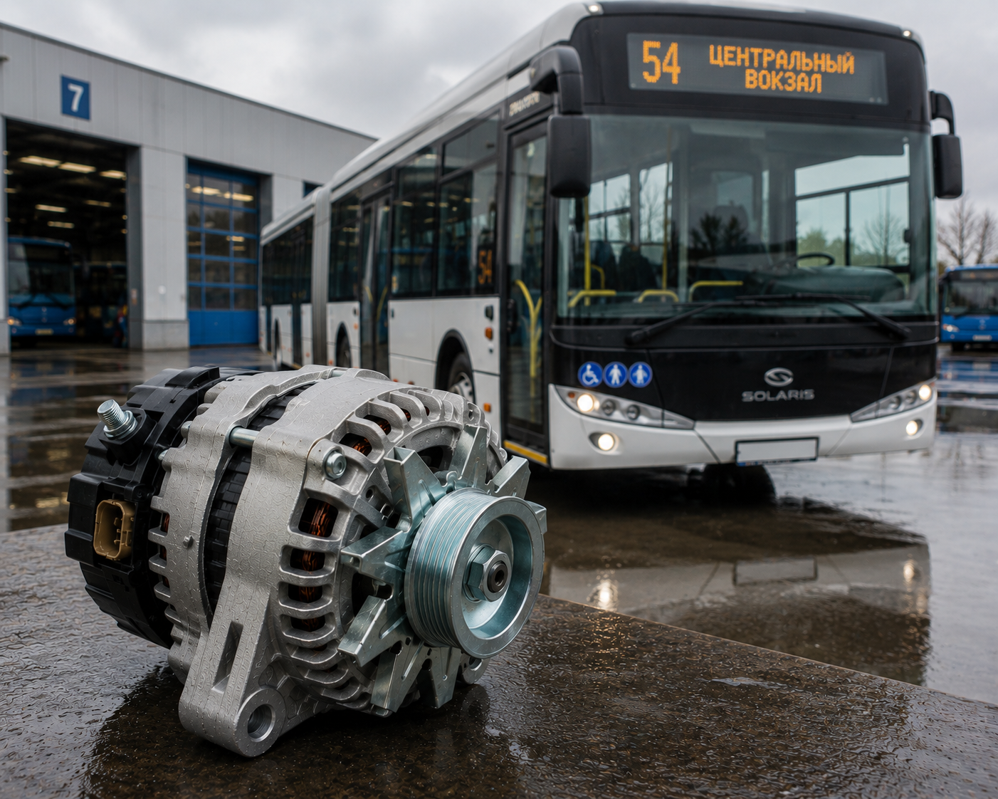 Генераторы на автобусы
